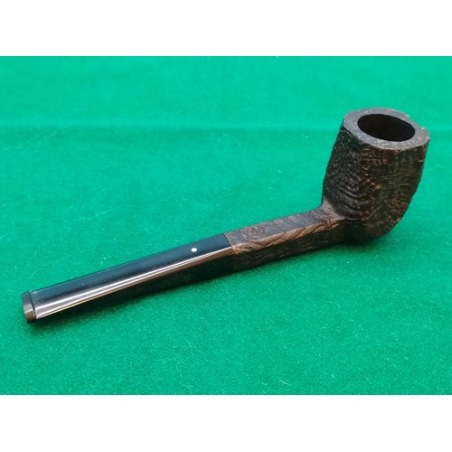 409 - CEK Dunhill Shell Briar 4 S White Spot Smoking Pipe. Never Used. Excellent Condition. 14.5cm Long.