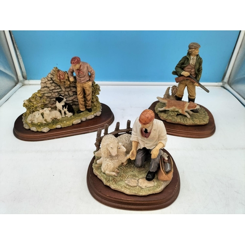 47 - Collection of Leonardo Figures (3) to include 'The Country Vet', 'The Gamekeeper' and 'The Hill Shep... 