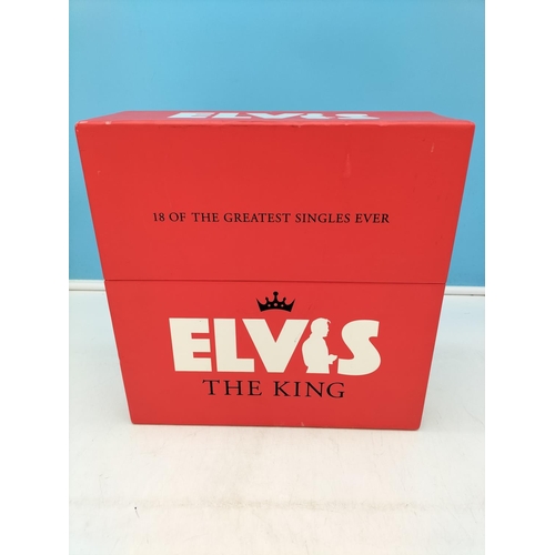 595 - 2007 Box Set of 18 Elvis Presley 10