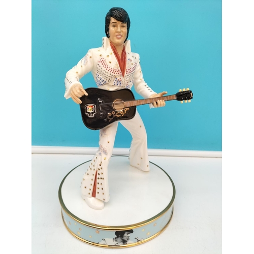 598 - Boxed Royal Doulton Limited Edition 576/2,500 26cm Figure 'Vegas Elvis' EP3 with Certificate of Auth... 