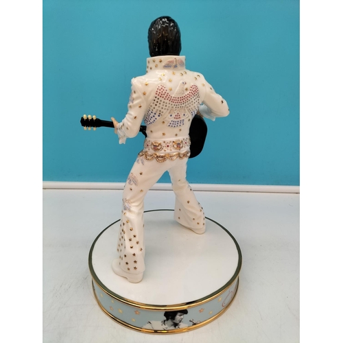 598 - Boxed Royal Doulton Limited Edition 576/2,500 26cm Figure 'Vegas Elvis' EP3 with Certificate of Auth... 