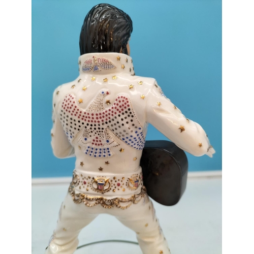 598 - Boxed Royal Doulton Limited Edition 576/2,500 26cm Figure 'Vegas Elvis' EP3 with Certificate of Auth... 