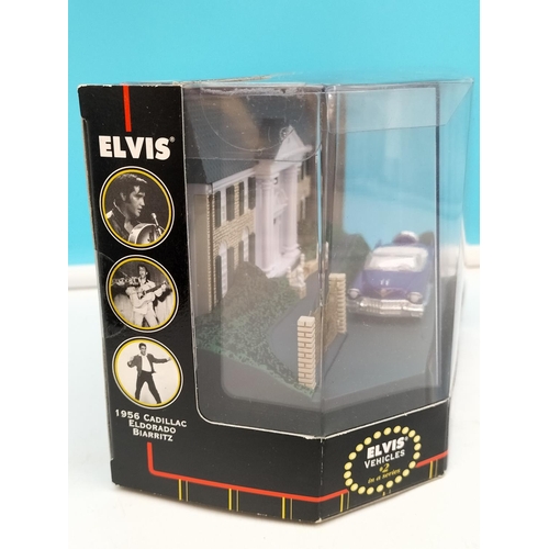 604 - Boxed Matchbox Collectors Cars (2) 'Elvis The Graceland Collection 1956 Cadillac Eldorado and 1960 M... 