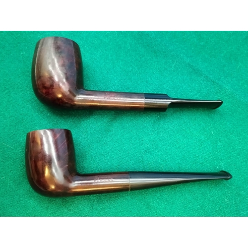 67 - New/Old Stock 2 x 1950's Bruyere Masta Patent Smoking Pipes, No 113F and No 6F. Both Boxed.