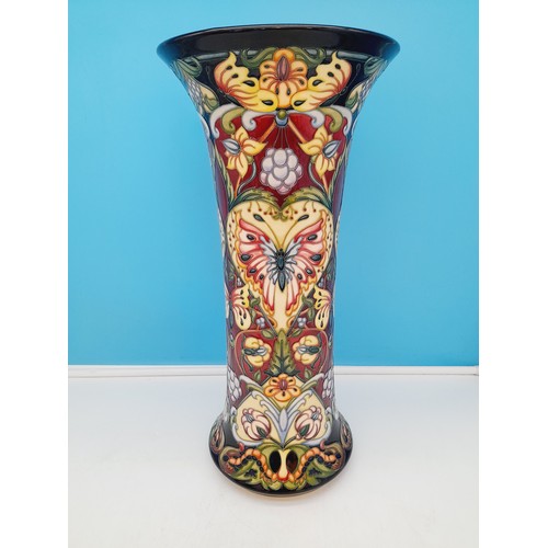 3 - Large 46cm Moorcroft Trial Vase 'Tapestry of Time' designed by Rachel Bishop. No 2 Shape. Red Dot.