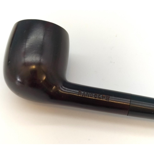 12 - New and Unused Randolph British Empire Made Smoking Pipes (5). 13cm to 15cm.