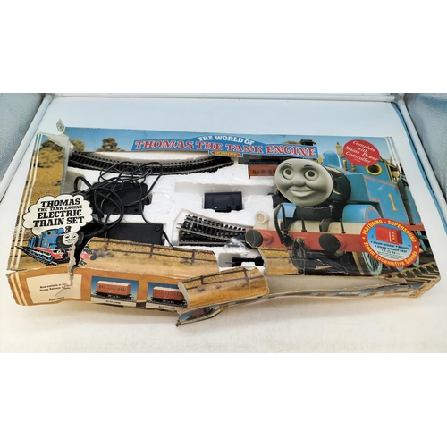 167 - 1980's Hornby 'Thomas the Tank Engine' Train Set. Boxed but Damage to Box.