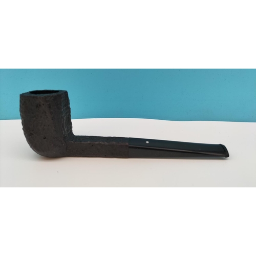 169 - New and Unused Dunhill Shell Briar White Spot Smoking Pipe 4S. 14.5cm Long.