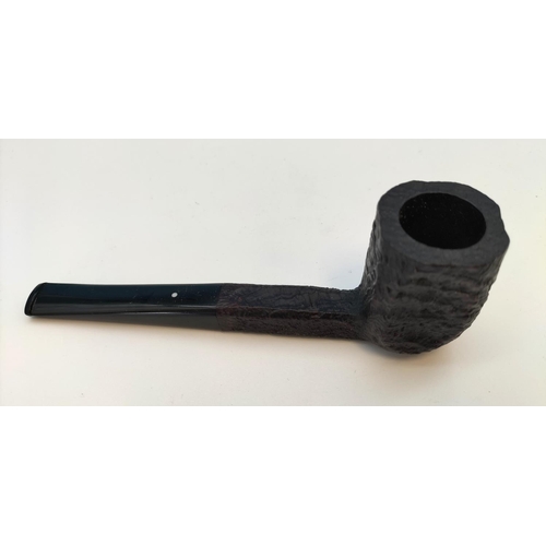 209 - New and Unused CEK Dunhill White Spot Shell Briar 4 S Smoking Pipe. 14cm Long.