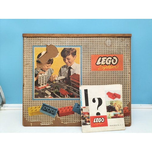 212 - 1960's Lego Box with Contents.