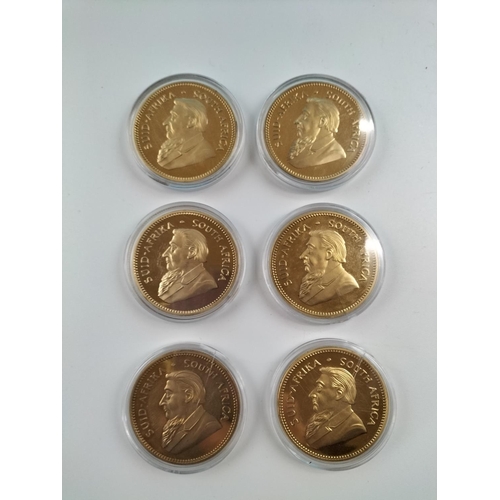 252 - Replica Krugerrand Coins (6).