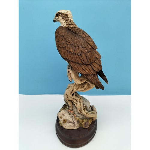 4 - Sherratt & Simpson 39cm Figure of a Bird of Prey - Osprey with Fish.