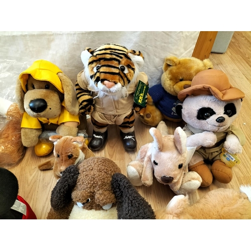 647 - Collection of Mixed Soft Teddies/Plush Toys to include Mickey Mouse (W/O), Rupert Hand Puppet, Boxed... 