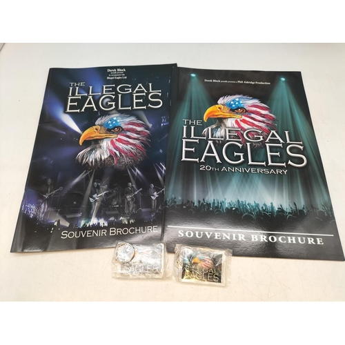 649 - Collection of 'Illegal Eagle' Band Items to include Signed Life's Been Good' LP, Signed Programs, 4 ... 