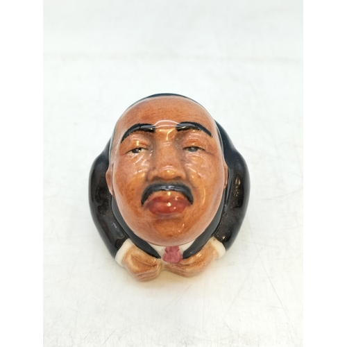 70 - Kevin Francis Face Pots (8) to include The Devil (Flambe), Cowboy, Werewolf, Cleopatra, Helen of Tro... 