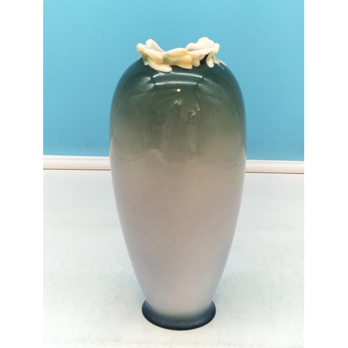 8 - Franz Porcelain 'Freesia' Pattern 20cm Vase.