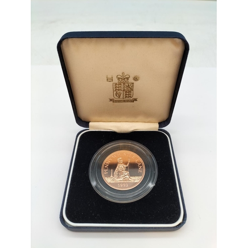 18 - Royal Mint Limited Edition of 500, Pennywhistle Lane Penny Coin. 1993.