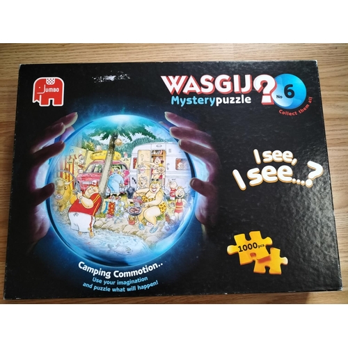 270 - 7 x WASGIJ 'Mystery' 1000 Piece Jigsaw Puzzles to include Nos 5,6,10,11,17,18,19.