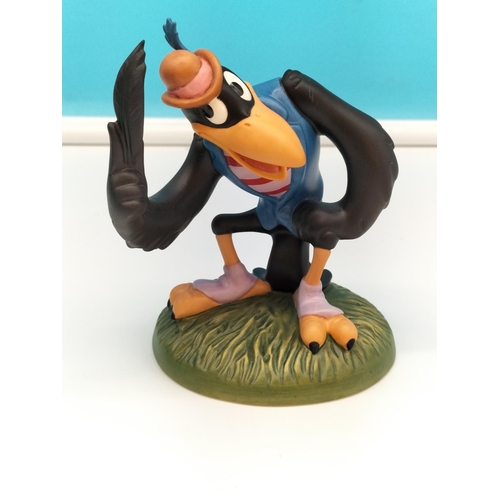 278 - Boxed with Certificate Walt Disney Classics Collection 10.5cm Figure 'Fixin To Help You' Mr J Crow.