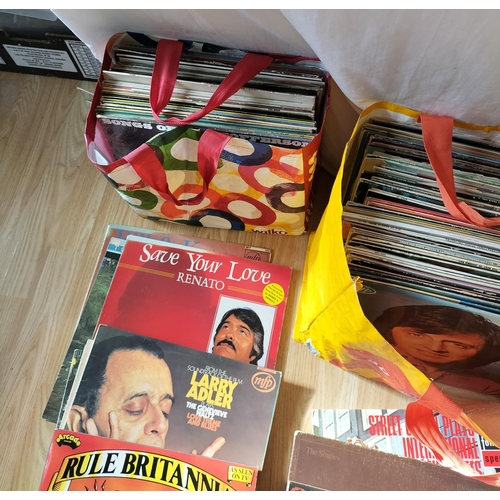 55 - Large Collection of Vinyl Records, 1970's - 1990's.