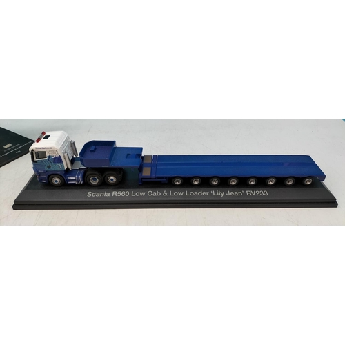 655 - Die Cast Models (4) to include Stobart Rail Komatsu PC 340 Hydraulic Excavator W122 (with C.O.A), Sc... 