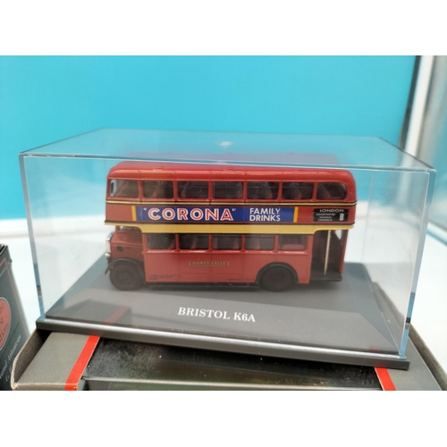 82 - Boxed Die Cast Model Buses (4) by Corgi, Exclusive First Editions, etc.