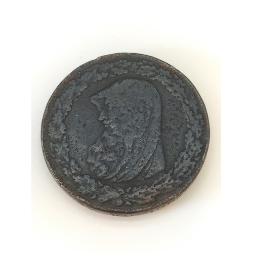 176 - 1787 Parys Mine Company, Anglesey Druid Head Penny.