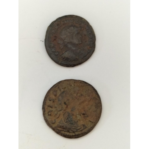 192 - Collection of Roman Mixed Copper/Bronze Coins (7) to include Constantino II.