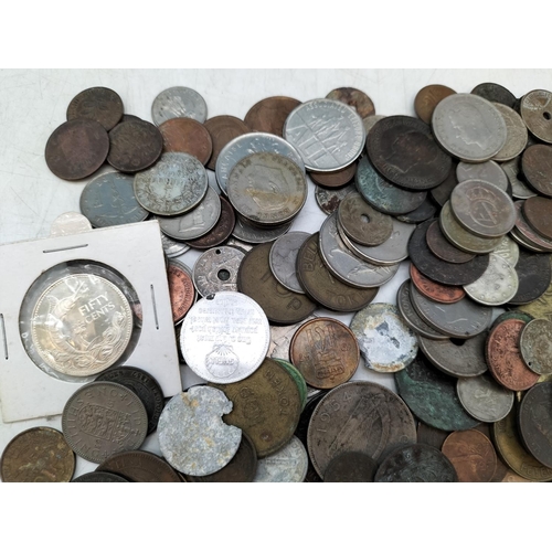 194 - Quantity of Mixed World Coins.