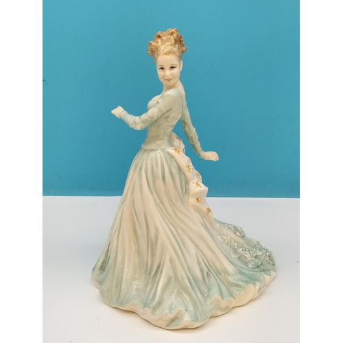 242 - Royal Doulton In Vogue 22cm Lady Figure 'Joanne' HN 4202.