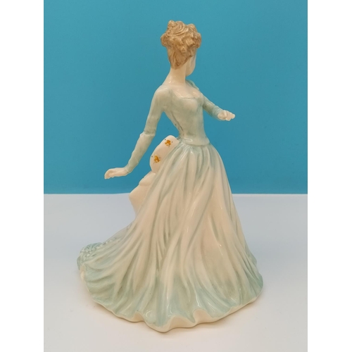 242 - Royal Doulton In Vogue 22cm Lady Figure 'Joanne' HN 4202.