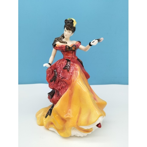 48 - Royal Doulton 22cm Lady Figure of the Year 1996 'Belle' HN 3703