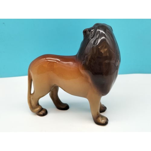 49 - W R Midwinter Figure of a Lion. 17cm High x 18cm.