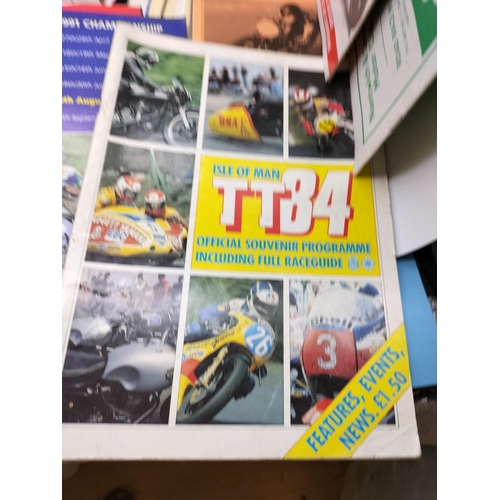 675 - Collection of Motorcycle Programmes Approx 76), mainly Oulton Park, Few Isle of Man. 1980's.