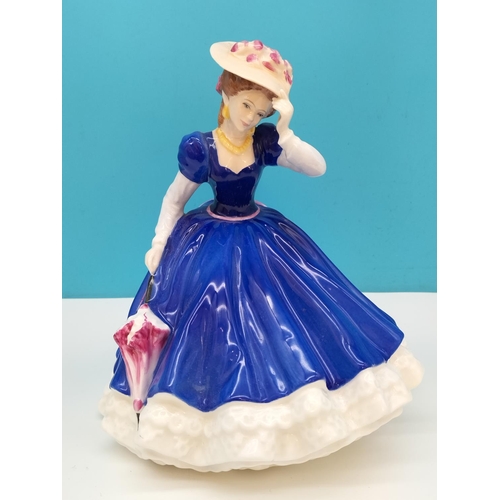 95 - Royal Doulton Figure of The Year 1992 'Mary' HN 3375. Signed to Base.