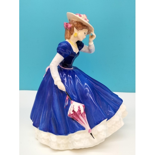 95 - Royal Doulton Figure of The Year 1992 'Mary' HN 3375. Signed to Base.