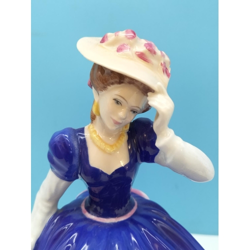 95 - Royal Doulton Figure of The Year 1992 'Mary' HN 3375. Signed to Base.