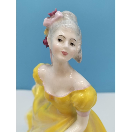 97 - Royal Doulton 21cm Lady Figure 'Ninette' HN 2379.