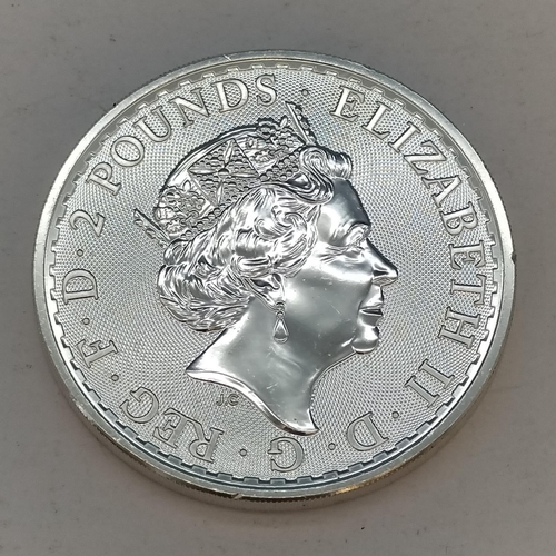 205 - 2019 1oz Fine Silver .999 Britannia.