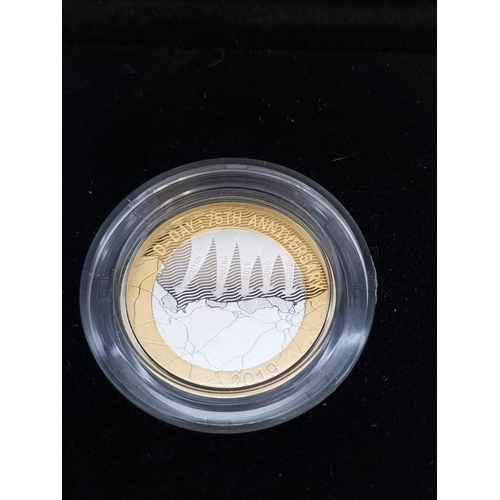 235 - Royal Mint 75th Anniversary of D-Day 2019 £2 Silver Proof Piedfort Coin. No 914 of a Limited Mintage... 