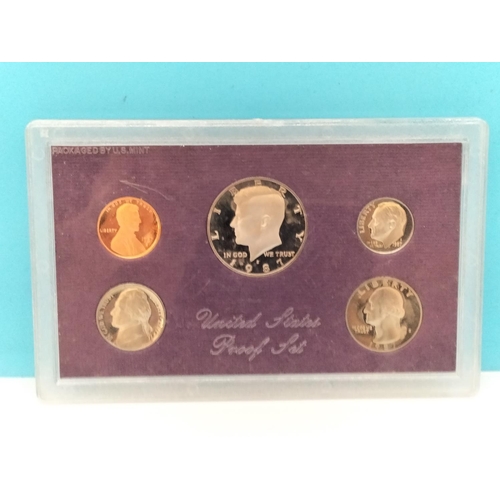 244 - United States Mint 50 State Quarters Proof Sets (6) plus 1987 USA Proof Set.