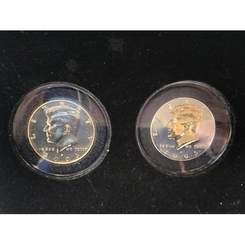 245 - 2004/2005 Ultimate JFK Half Dollar Collection in Presentation Box.