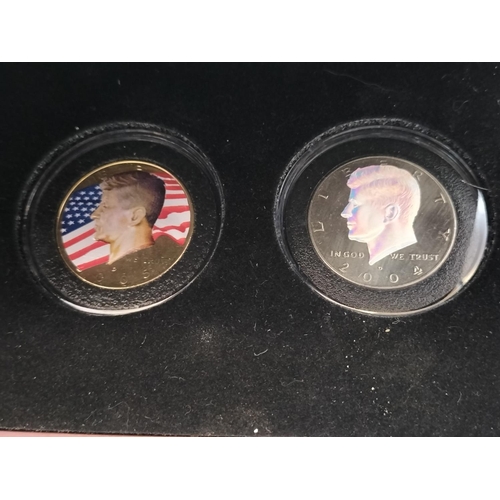 245 - 2004/2005 Ultimate JFK Half Dollar Collection in Presentation Box.