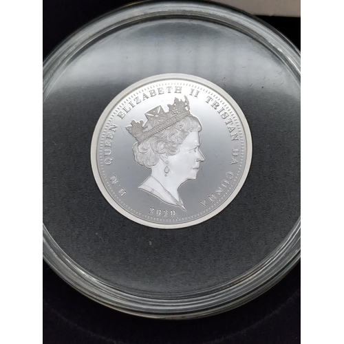 254 - 2020 Tristan Da Cunha '80th Anniversary Battle of Britain' Solid Silver Proof Coin Collection of £1,... 