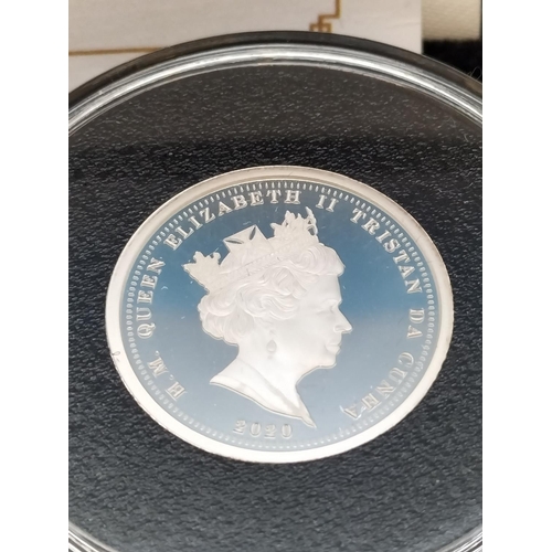 257 - The St George & Dragon 925/1000 Silver Proof Coin Collection £1, £2 and £5 in Presentation Case. Lim... 