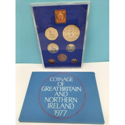 265 - 6 Coin Sets of Great Britain and Northern Ireland - 1970, 1977, 1978, 1979, 1980 and 1982.