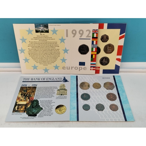 269 - 10 Uncirculated Coin Sets - 1983, 1984, 1988, 1990, 1992 and 1994.