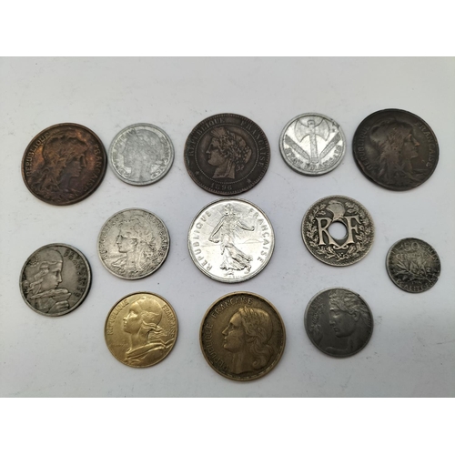 277 - Quantity of Mixed French Coins.