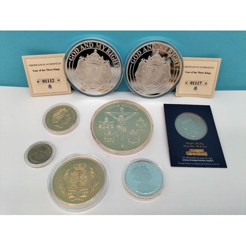 283 - Quantity of Mixed Commemorative Coins, etc.