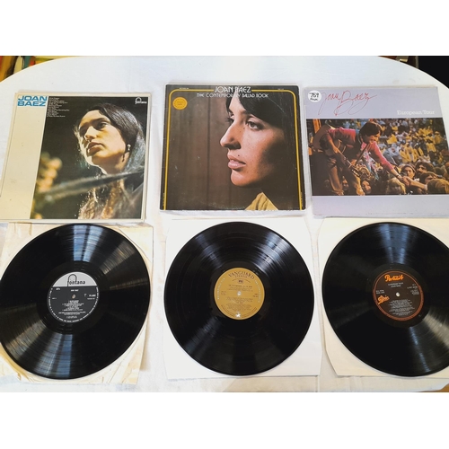 12 - Joan Baez Collection of 15Lp From The Folk Artist To include SRVL 19025 + STFL 6043 Amongst Others